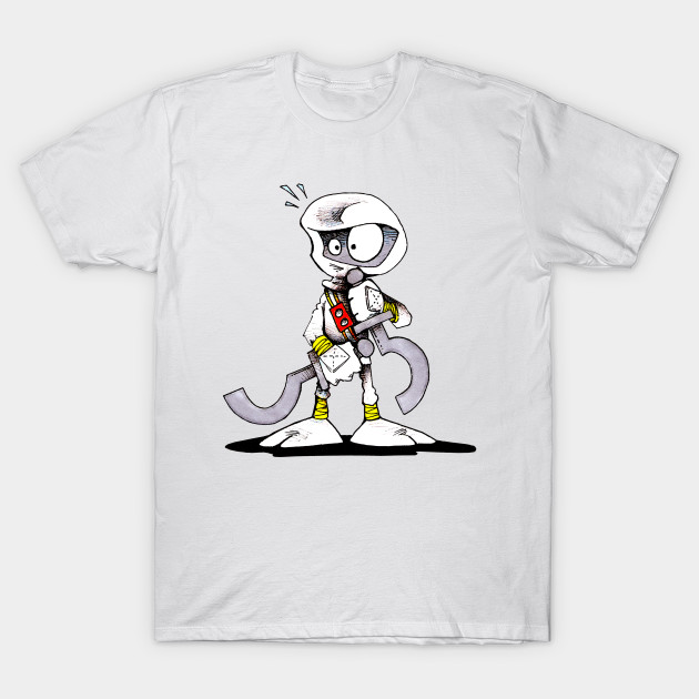 White Ninja T-Shirt-TOZ